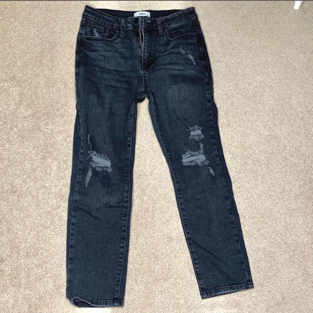 JBD black boyfriend jeans
